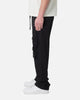 MNML Shred Layered Baggy Sweatpants Black