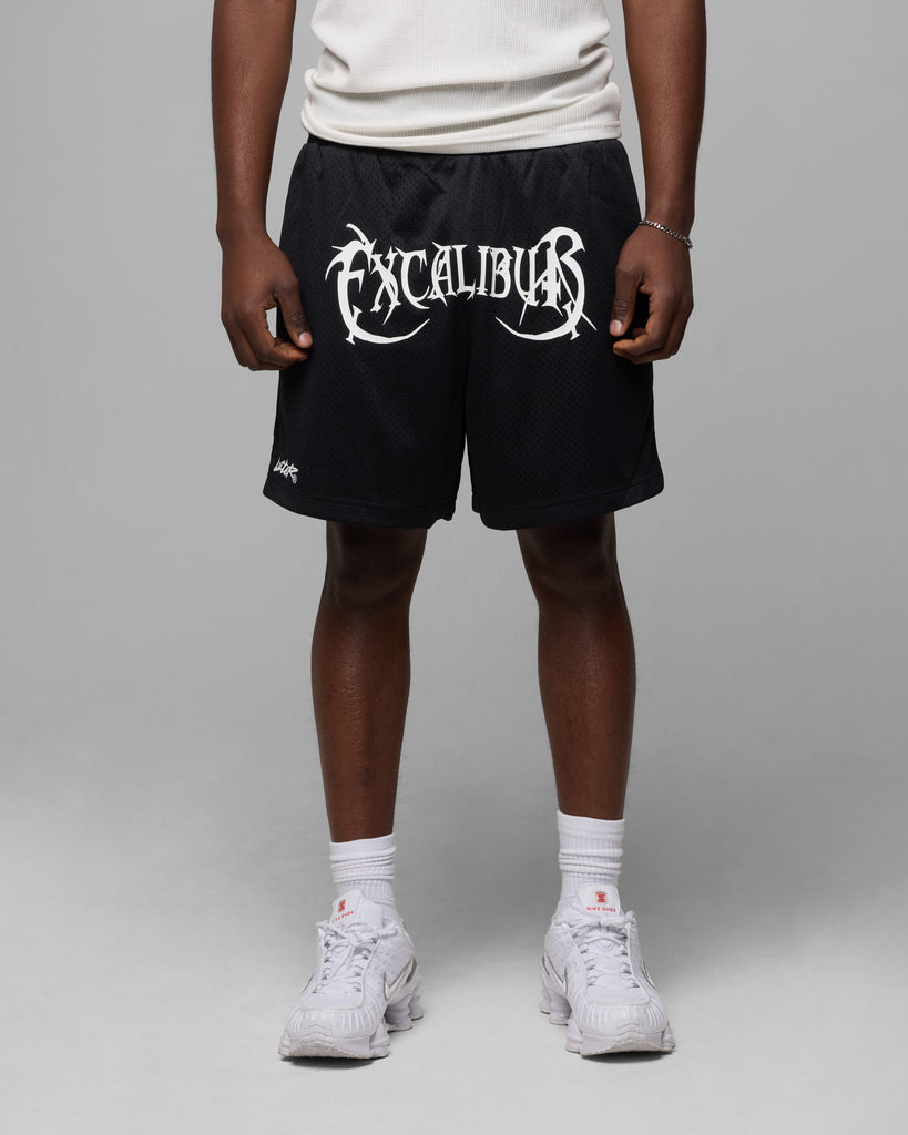 Loiter Excalibur Mesh Shorts Black | Culture Kings US