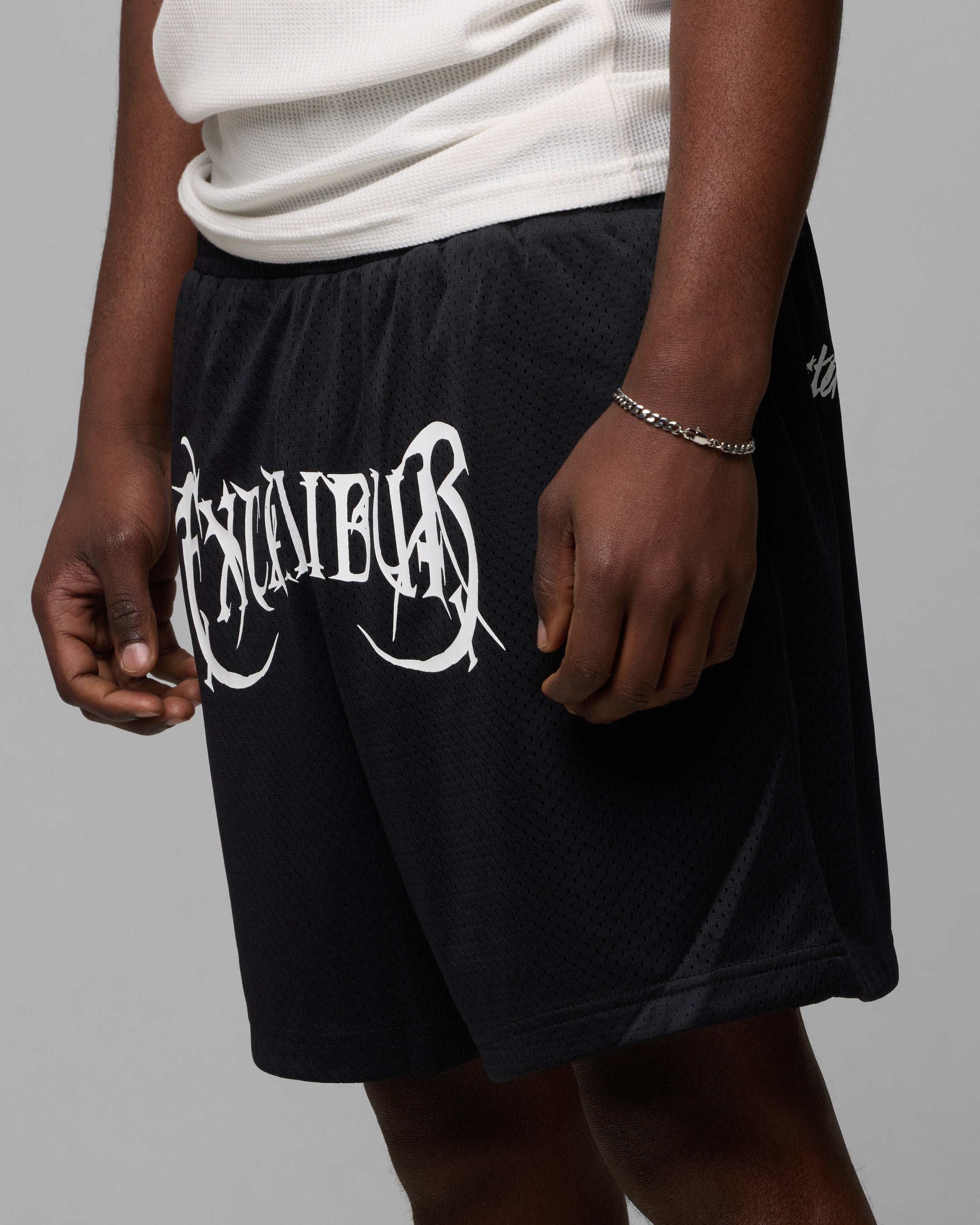 Loiter Excalibur Mesh Shorts Black | Culture Kings US