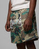 Loiter Excalibur Mesh Shorts Woodland Camo
