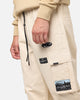 Carre Patchwork Cargo Jogger Cream