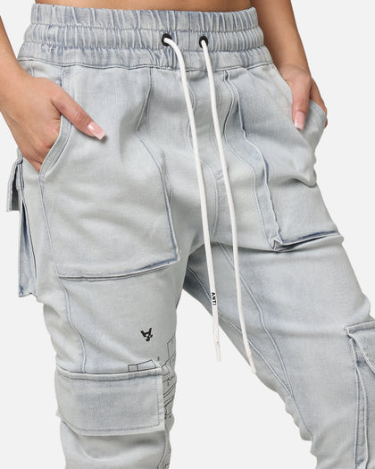 The Anti Order Blueprint Denim Joggers Superwash Blue