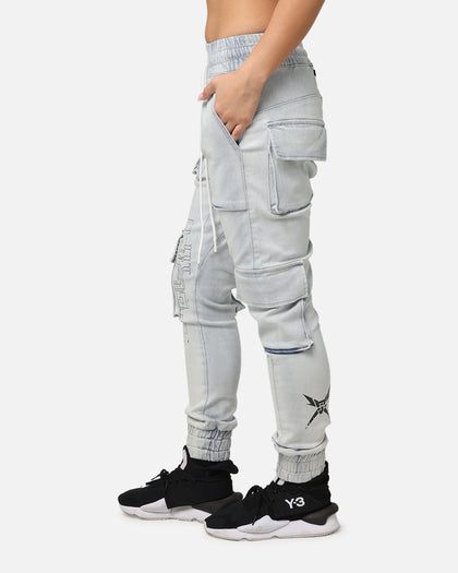 The Anti Order Blueprint Denim Joggers Superwash Blue