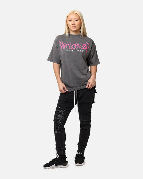 The Anti Order Blueprint Denim Joggers Vintage Black