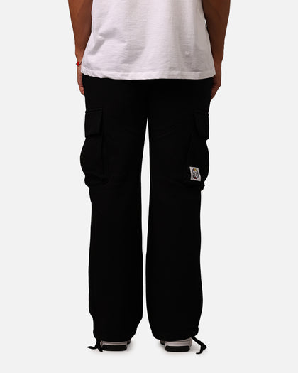 Carre Baggy Cargo Sweatpants Black
