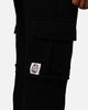 Carre Baggy Cargo Sweatpants Black