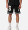 New Era Los Angeles Dodgers Mesh Glow Shorts Black