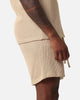 XXIII Broad Knit Shorts Tan