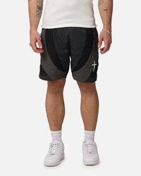 Saint Morta Holy Grail Nylon Shorts Black/Grey