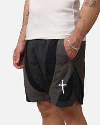 Saint Morta Holy Grail Nylon Shorts Black/Grey