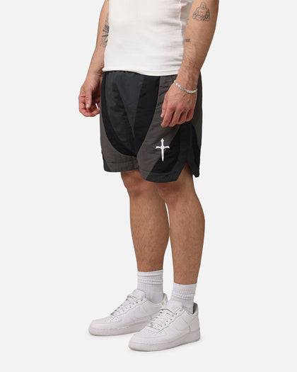 Saint Morta Holy Grail Nylon Shorts Black/Grey