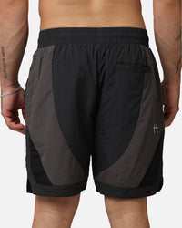 Saint Morta Holy Grail Nylon Shorts Black/Grey