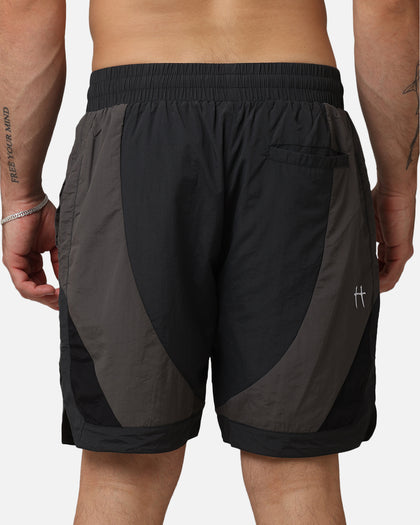 Saint Morta Holy Grail Nylon Shorts Black/Grey