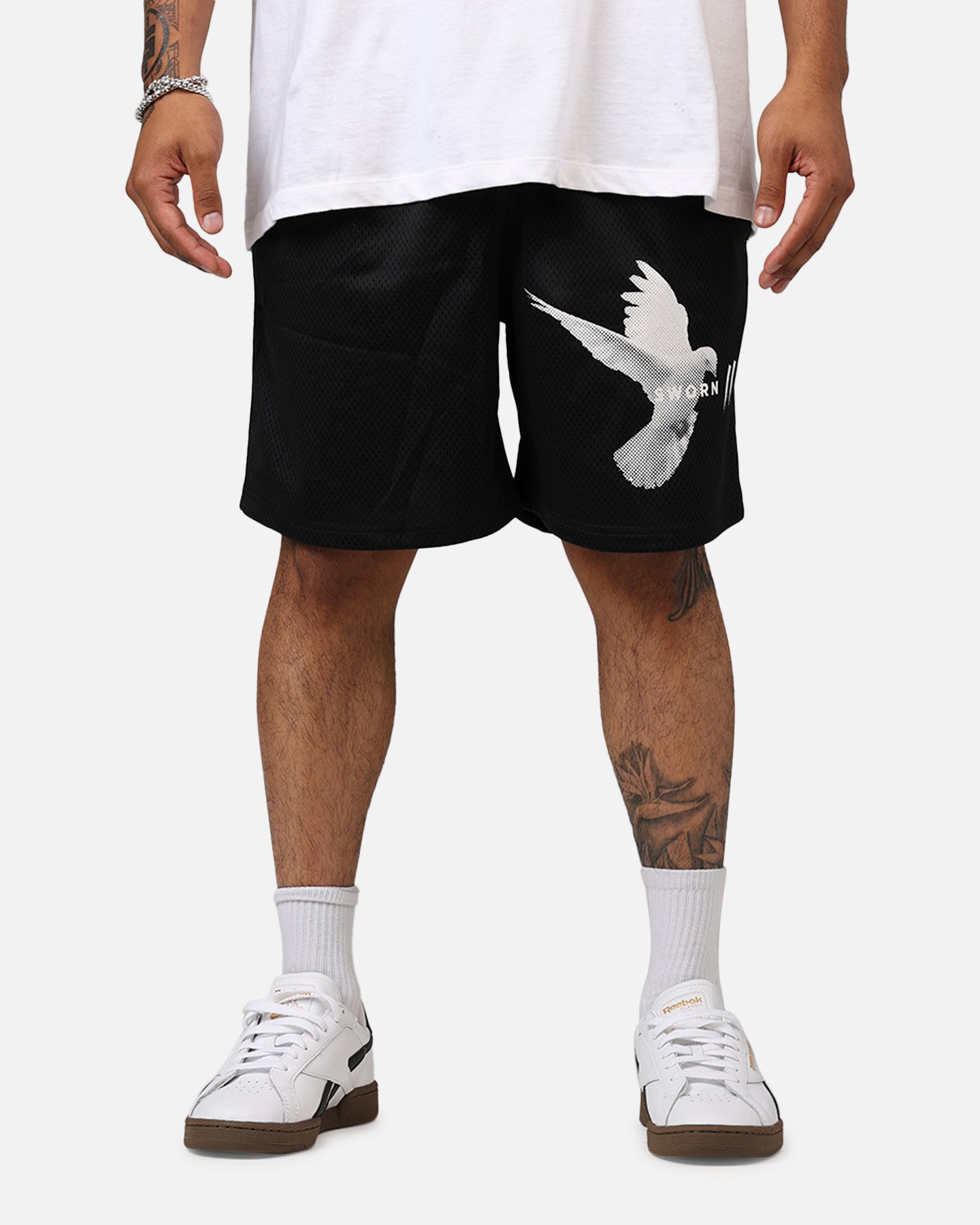 Sworn To Us Motion Mesh Shorts Black | Culture Kings US