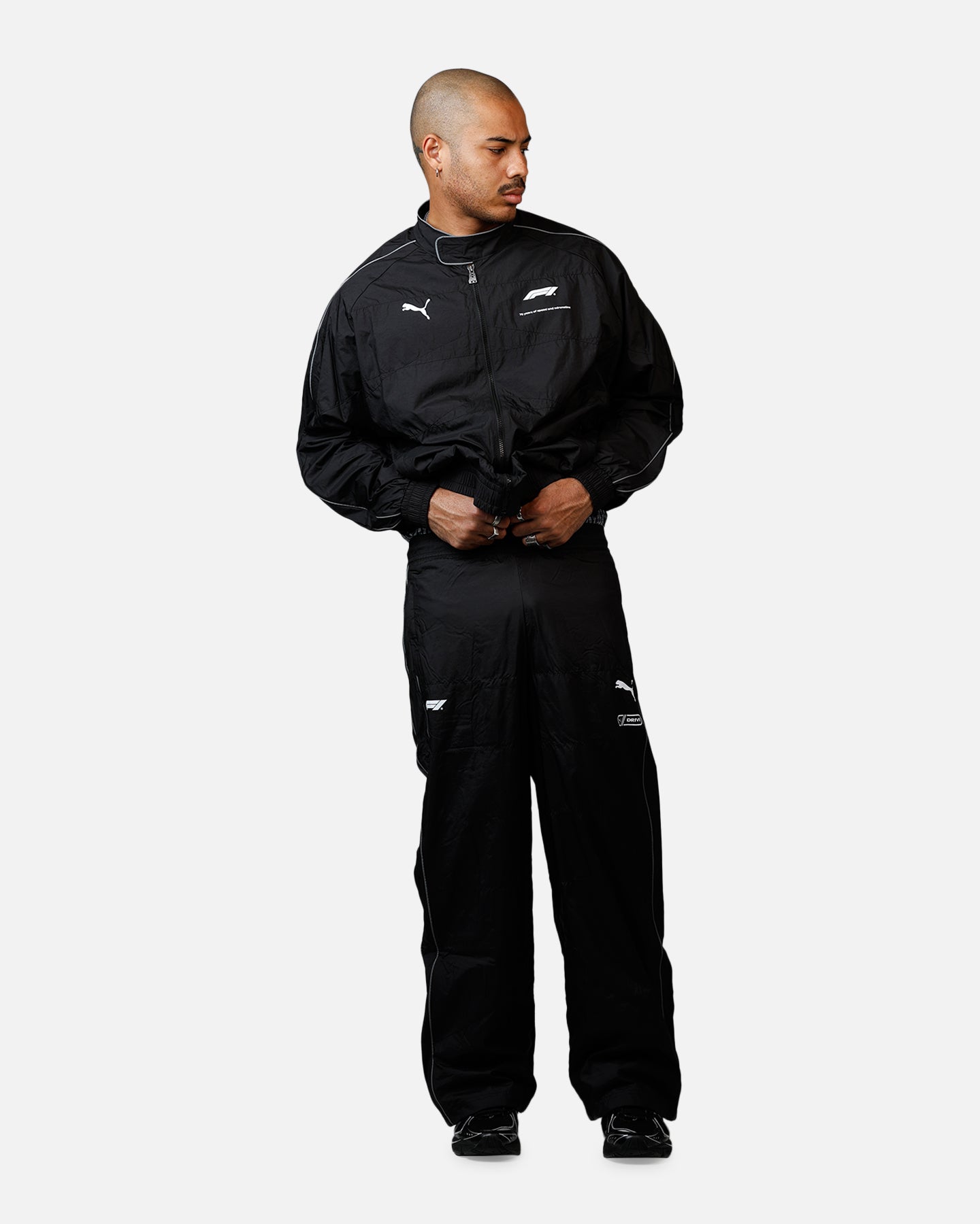 Puma X F1 Oversized Track Pant Black | Culture Kings US