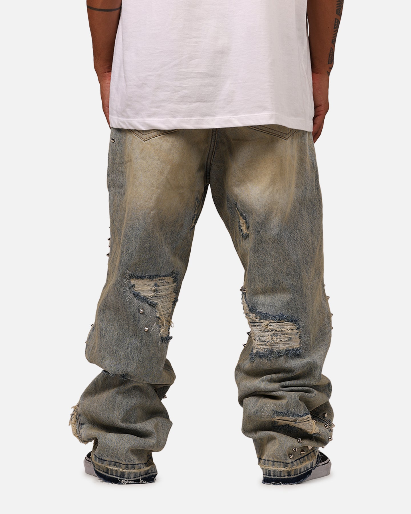 MNML Ultra Baggy Emo Denim Jeans Blue | Culture Kings US