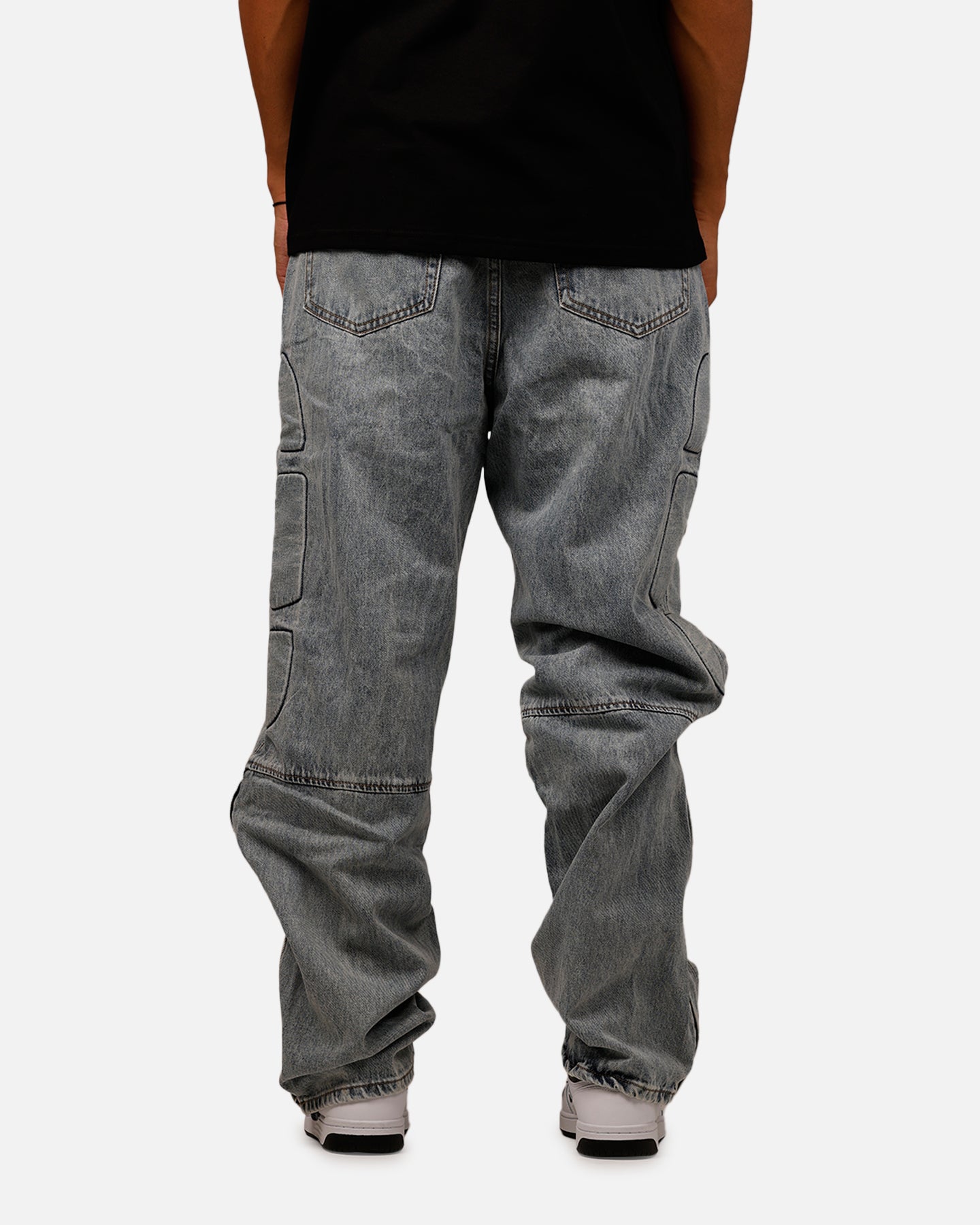 MNML Ultra Baggy Padded Denim Pants Blue | Culture Kings US