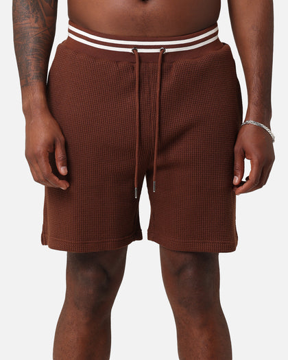 XXIII Ethan Knit Shorts Brown