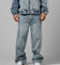 Loiter Track Star Denim Jeans Blue Wash