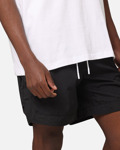 Saint Morta Gothic Nylon Shorts Black