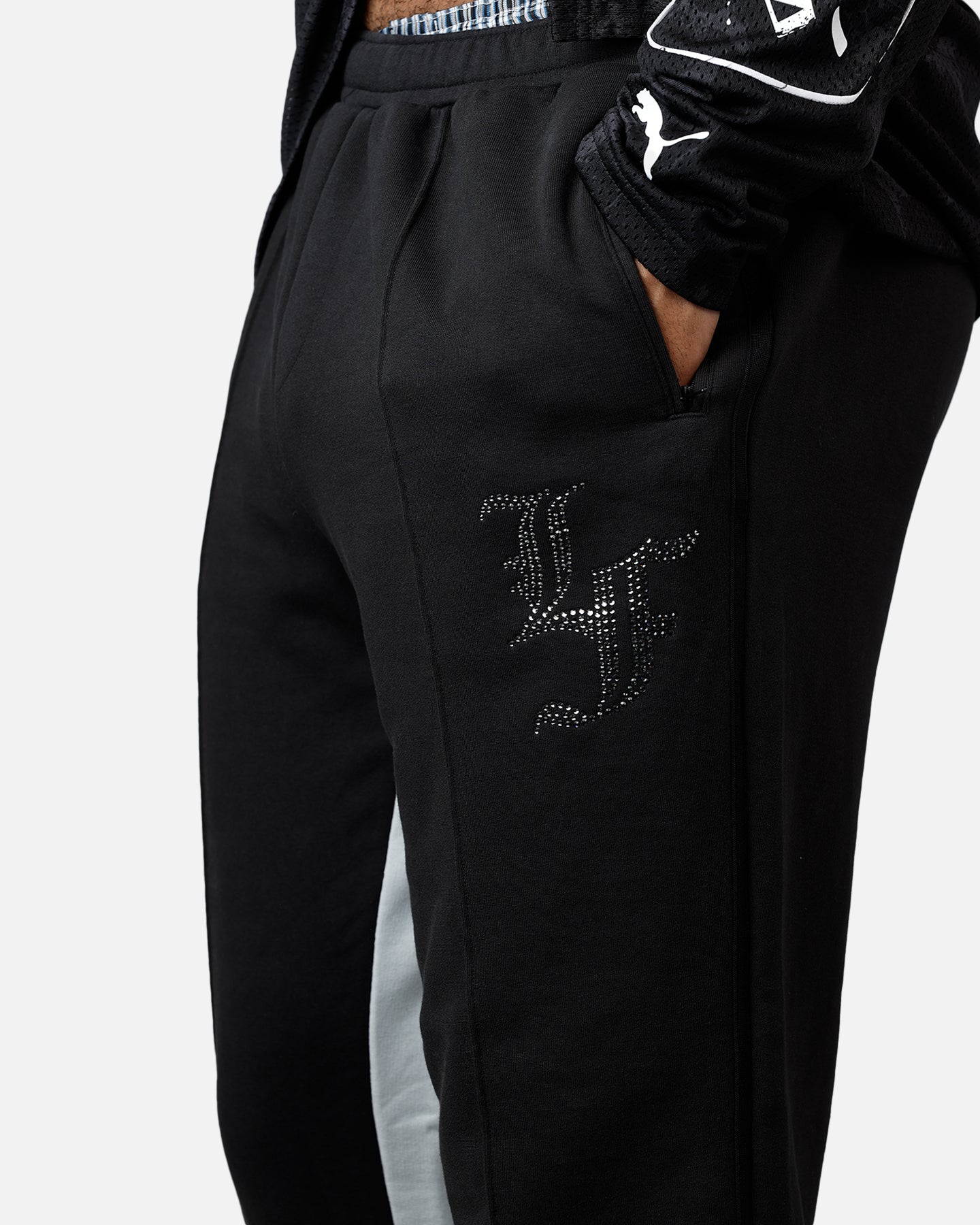 Puma x Lamelo Ball LaFrancé Written In Chrome Pants Black