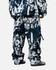 MNML Graffiti Coach Pants Black/White