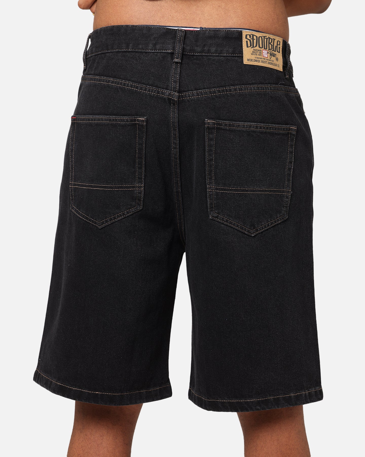 テンダーロイン　DENIM SHORTS WASH BLACK S S Double Denim Standard Shorts Black Wash | Culture Kings US