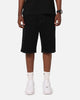 S Double Denim Standard Shorts Black Rinse