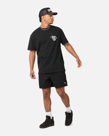 S Double Poplin Coast Boxer Shorts Black