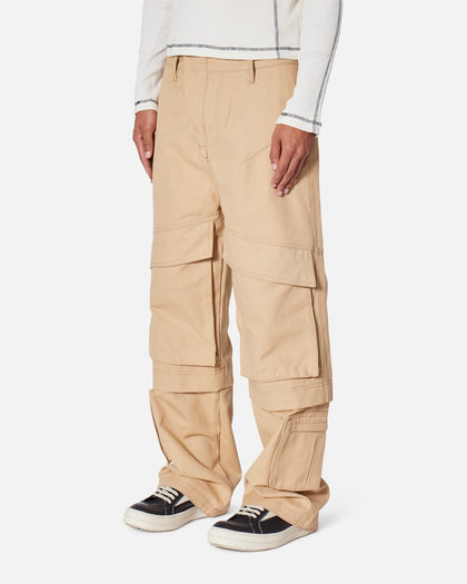 MNML Baggy Slanted Cargo Pants Khaki