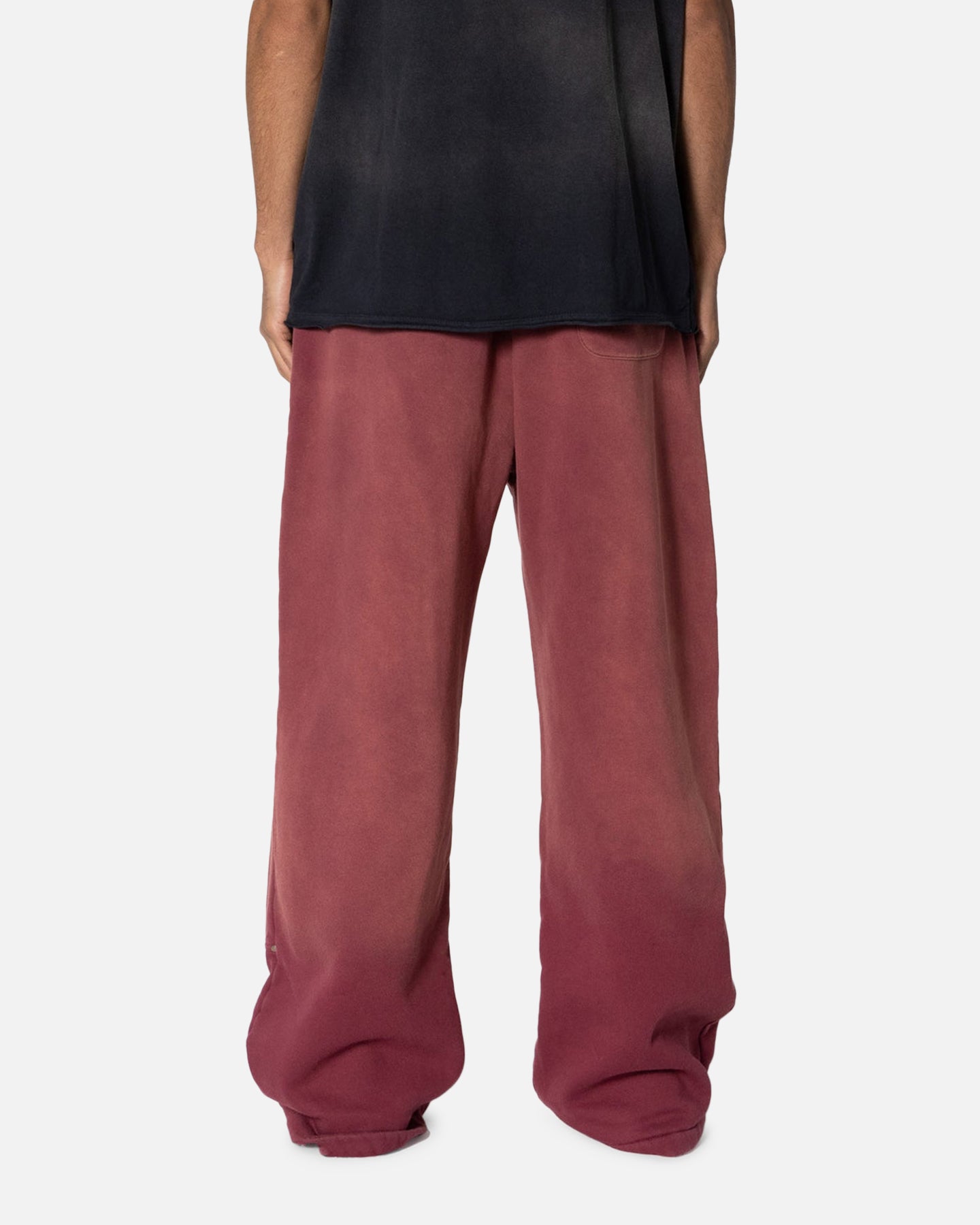MNML West Double Knee Sweatpants Red | Culture Kings US