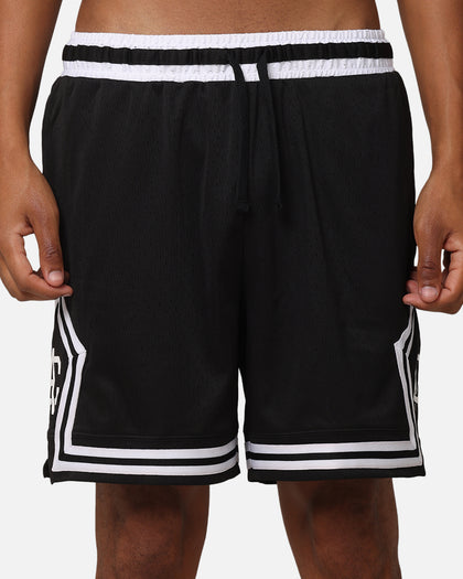 Carre Fold Mesh Basketball Shorts Black/White