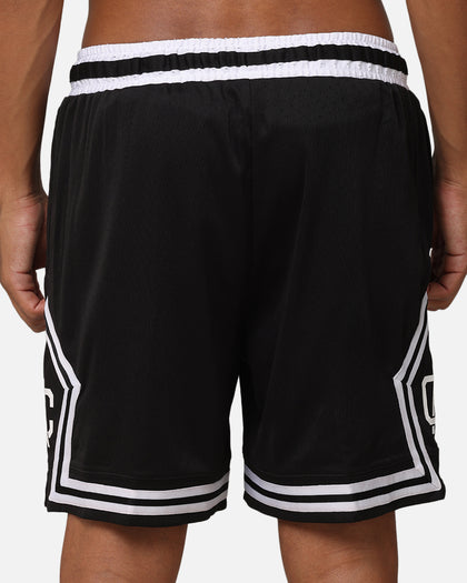 Carre Fold Mesh Basketball Shorts Black/White