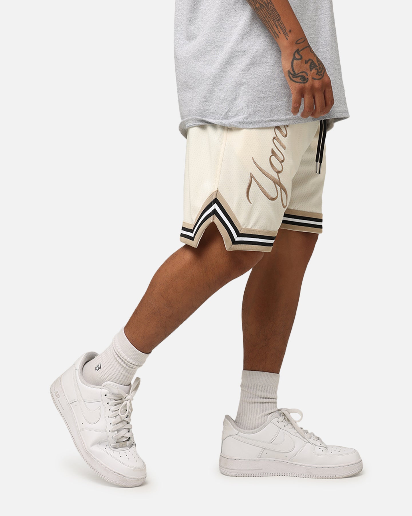 New Era New York Yankees Mesh Shorts Light Beige | Culture Kings US