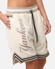 New Era New York Yankees Mesh Shorts Light Beige