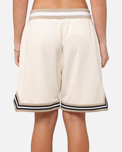 New Era New York Yankees Mesh Shorts Light Beige