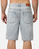 Saint Morta Disrupt Denim Shorts Light Blue Denim
