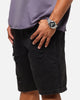 Saint Morta Disrupt Denim Shorts Washed Black