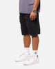 Saint Morta Disrupt Denim Shorts Washed Black