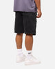 Saint Morta Disrupt Denim Shorts Washed Black