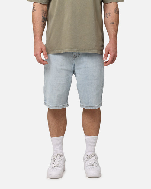 Saint Morta Essential Denim Shorts Light Blue Denim