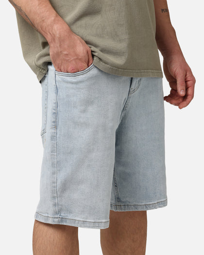 Saint Morta Essential Denim Shorts Light Blue Denim