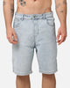 Saint Morta Essential Denim Shorts Light Blue Denim
