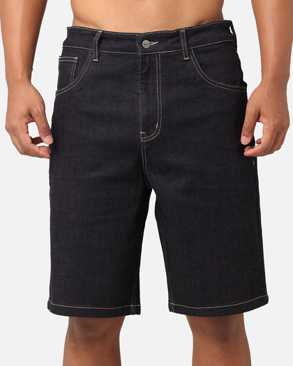 Saint Morta Essential Denim Shorts Raw Indigo