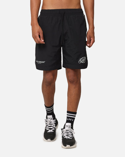 The Anti Order Track Club Nylon Shorts Black/White