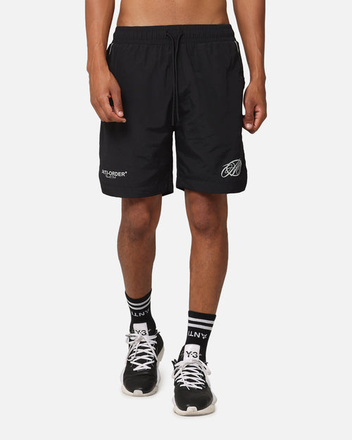The Anti Order Track Club Nylon Shorts Black/White