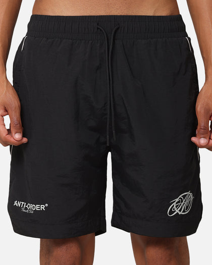 The Anti Order Track Club Nylon Shorts Black/White