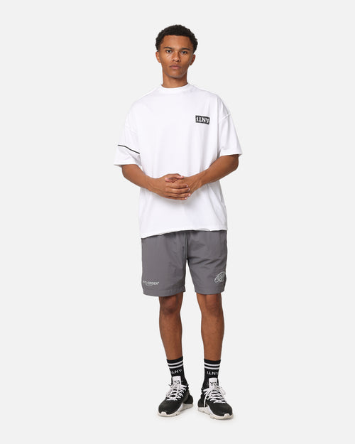 The Anti Order Track Club Nylon Shorts Grey/White