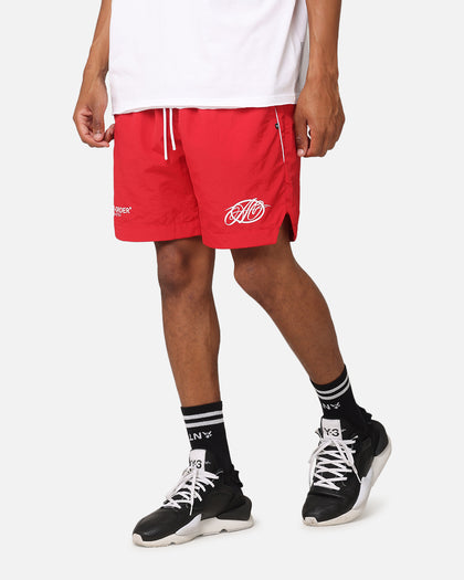 The Anti Order Track Club Nylon Shorts Red/White