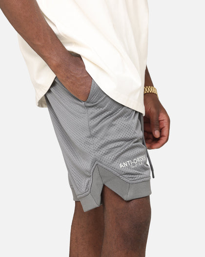 The Anti Order Track Club Basketball Shorts Dark Grey/Grey